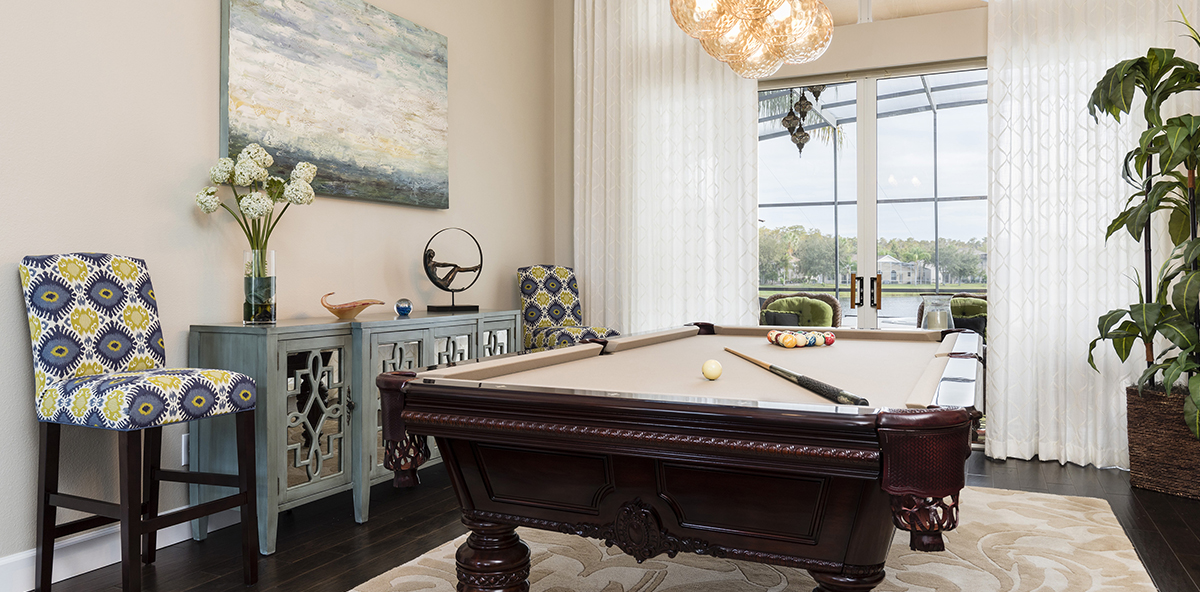 Beautiful Transitional Billiard Room Decorating Den Interiors